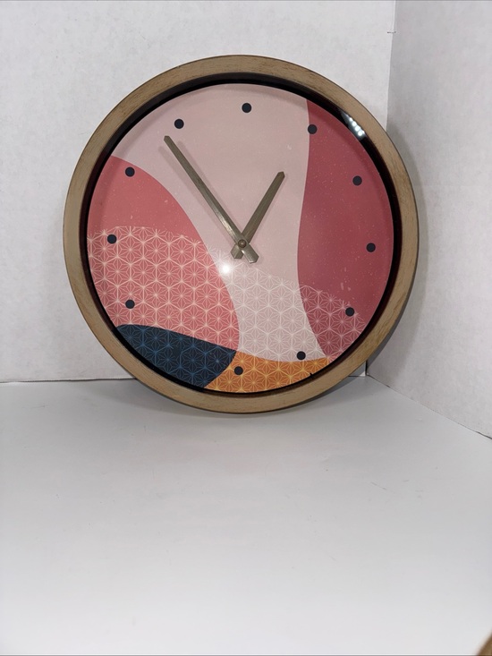 unbranded Other - Mid Century Scandinavian Minimalist Abstract 12 Inch Wall Clock